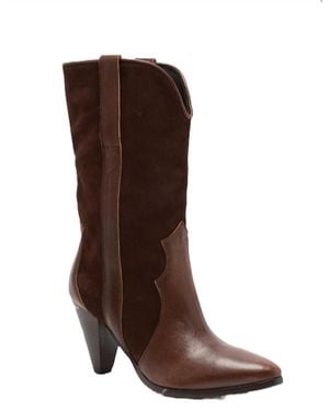 Free People Feather Heel Boot - Brown