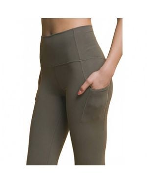 Reine Krief Flared Microfiber Leggings - Green