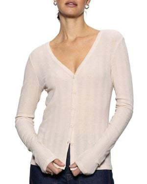 Sanctuary Only Gaze Knit Top - Natural