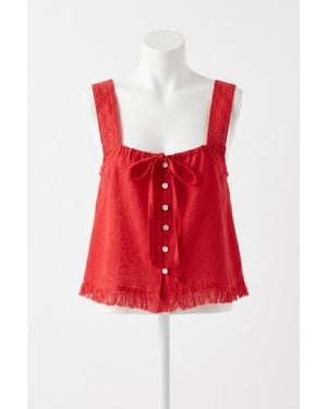 Faherty Sunny Top - Red