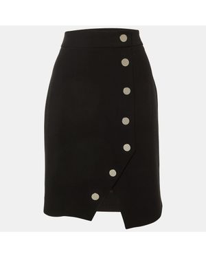 Maje Crepe Jipa Pencil Skirt - Black