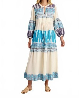 Pearl & Caviar Scorpios Maxi Dress - Blue