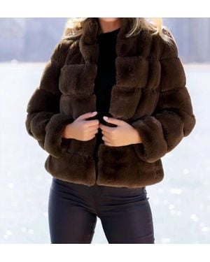 Fabulous Furs Posh Jacket 14642-Char - Black