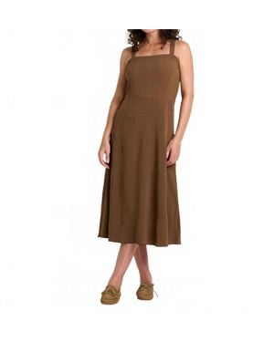 Toad & Co. Sunkissed Tank Midi Dress - Brown