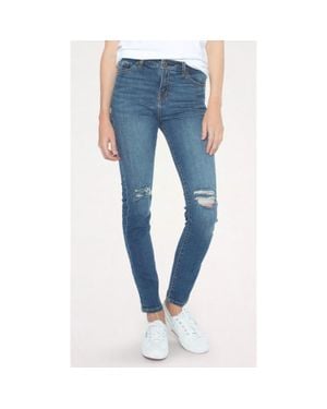 OUTLAND DENIM Lucy High-Rise Jeans - Blue