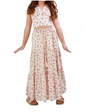 KatieJnyc Esme Maxi Skirt - Pink
