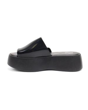 Melissa Becky Platform Slide Sandal - Black