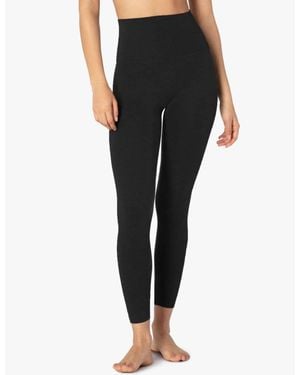 Beyond Yoga Heather Rib High Waist Legging - Black