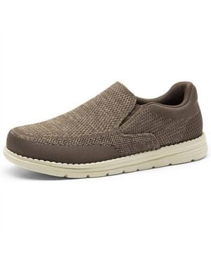 Bruno Marc Slip On Loafer Casual Lightweight Shoes - Brown