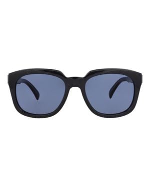 dunhill Square-Frame Recycled Acetate Sunglasses - Blue