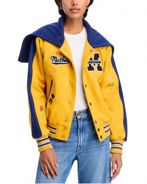 Mother Split Hood Team Spirit Jacket - Blue