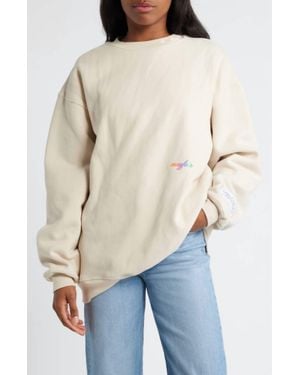 The Mayfair Group Better Place Crewneck Sweatshirt - White