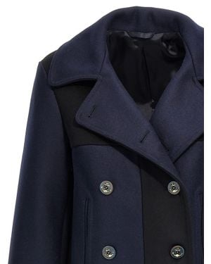 Fortela Wool Coat - Blue