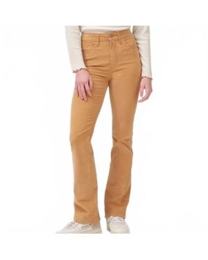 Levi's 725 High Rise Bootcut Corduroy Pants - Natural