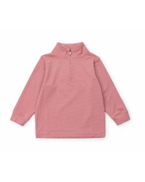 Lila and Hayes Boy's Sam Performance Pullover Sweater - Pink