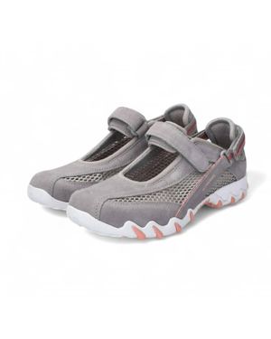 Allrounder Niro Mary Jane Flat Shoes - Gray