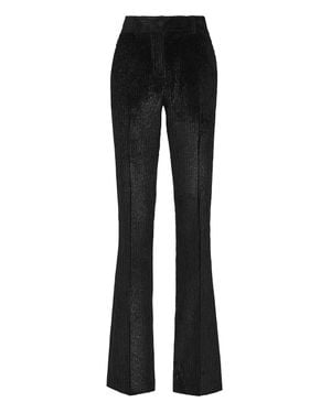 Philipp Plein Velvet Pants - Black