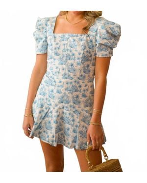 Sincerely Ours Kimberly Romper With Short Dress - Blue