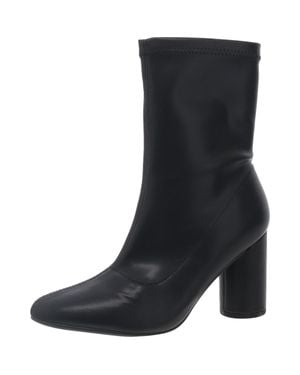 French Connection Block Heel Made Booties - Black
