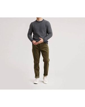 Grayers Zermatt Herringbone Crew Sweater - Black