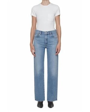 Agolde Harper Straight Jeans - Blue