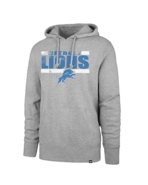 '47 Detroit Lions Slate Headline Hoodie - Gray