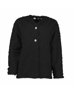 Bishop + Young Elsie Faux Fur Jacket - Black