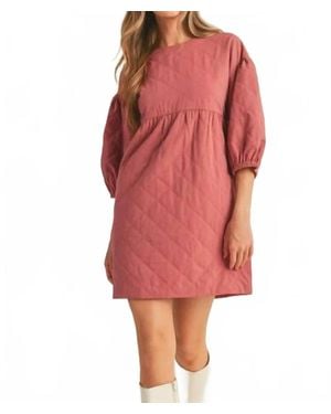 ..,merci Chestnuts Roasting On An Open Fire Dress - Red