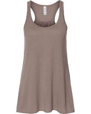 Bella Canvas Flowy Racerback Tank - Brown