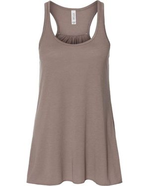 Bella Canvas Flowy Racerback Tank - Brown