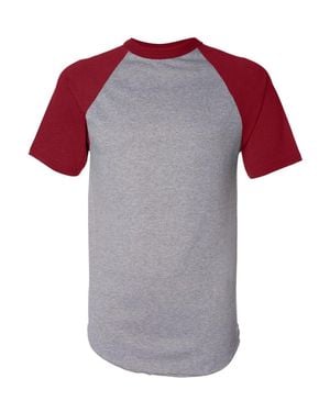 Augusta Sportswear Short Sleeve Baseball Jersey - Gray