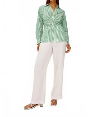 Rails Caralyn Button Front Shirt - Green