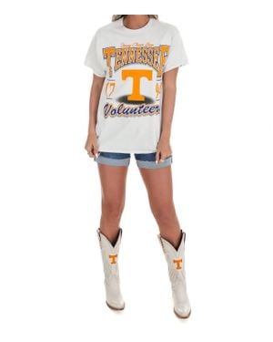 '47 Glitter Spirit Vintage Tee - Blue