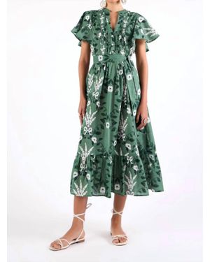 Beyond By Vera Leni Dress - Green