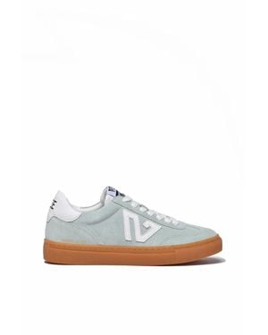 Emanuélle Vee Sage Suede Rubber Sneakers - White