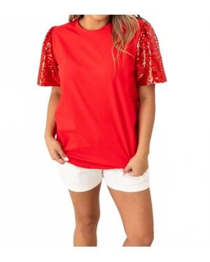 Grace + Emma Princess Top - Red