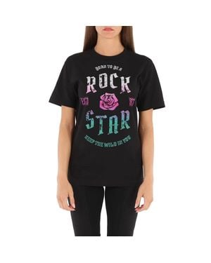 J.won J-won Born To Be A Rockstar T-shirt - Black
