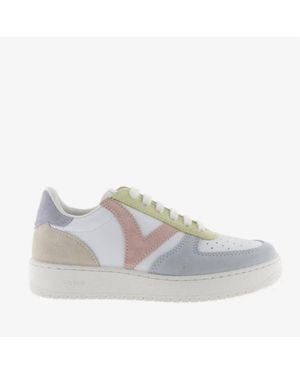 Victoria Madrid Serraje Sneaker - Gray