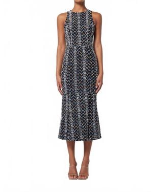 Elliatt Ada Midi Dress - Blue