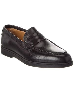 M by Bruno Magli Ezra Leather Loafer - Black