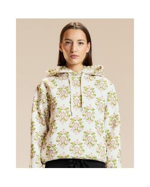 Cynthia Rowley Bloom Printed Hoodie - Natural