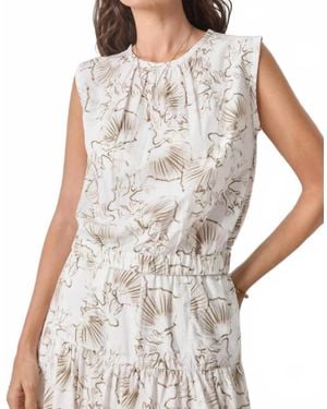 Lilla P Poplin Shell Top - White