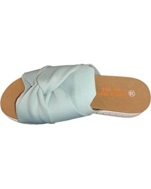 Bernie Mev Twist Willow Sandals - Blue