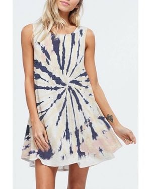 Phil Love Tie Dye Dress - Blue