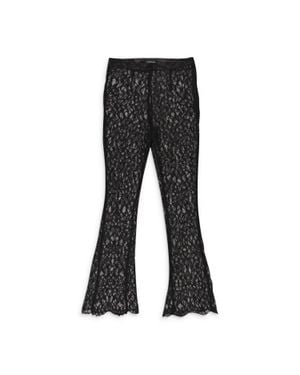 CALLIPYGIAN Lace Pants - Black