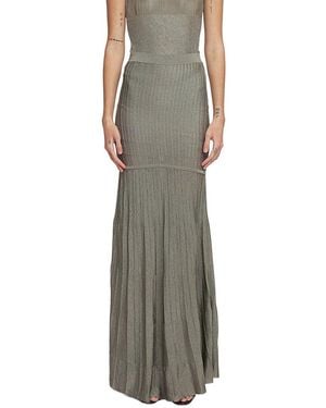 Adam Lippes Maxi Skirt - Green