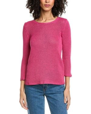 J.McLaughlin Raelyn Linen Sweater - Red