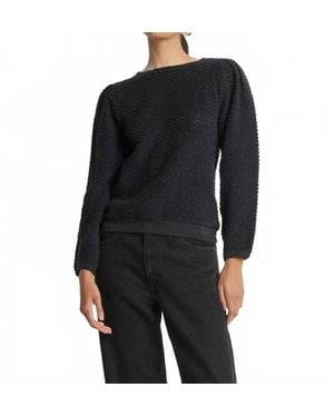 Nation Ltd Etta Lace Popover Top - Black