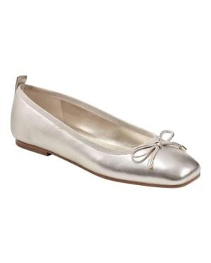 Marc Fisher Ubet Slip On Ballet Flats - White