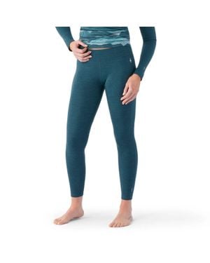 Smartwool Classic Thermal Merino Base Layer Bottom Pant - Blue